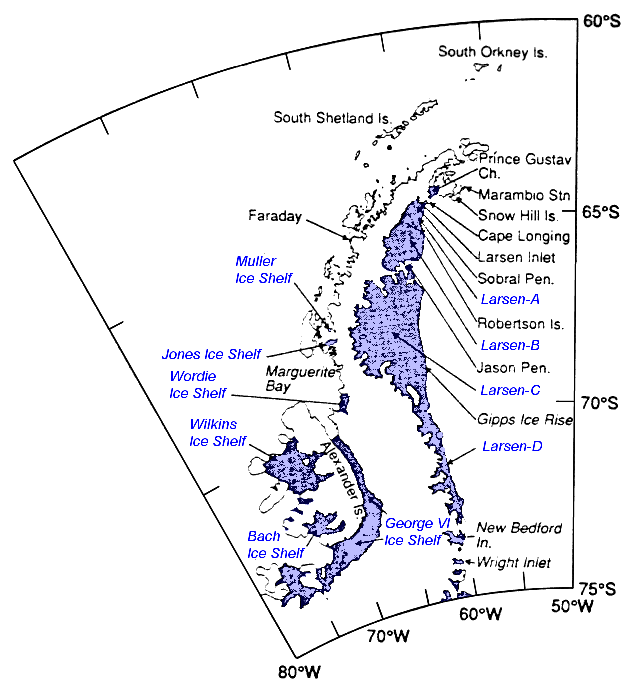 The Antarctic Peninsula