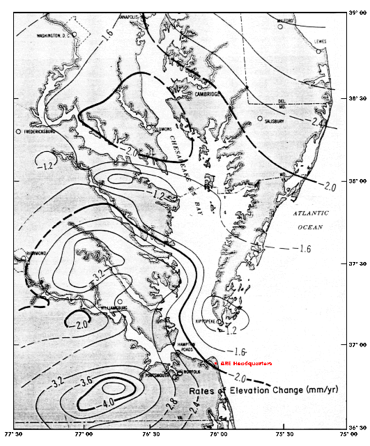 Chesapeake Sea Level Variations 