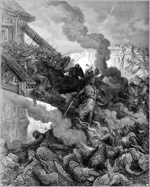 The Crusaders Besiege Jerusalem